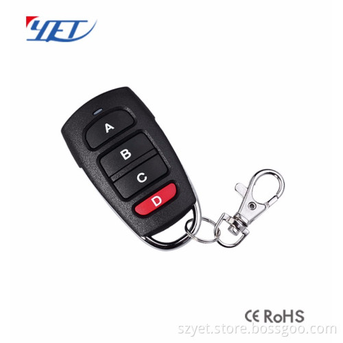 YET084 fixed code remote controller compatible with hormann and marantec